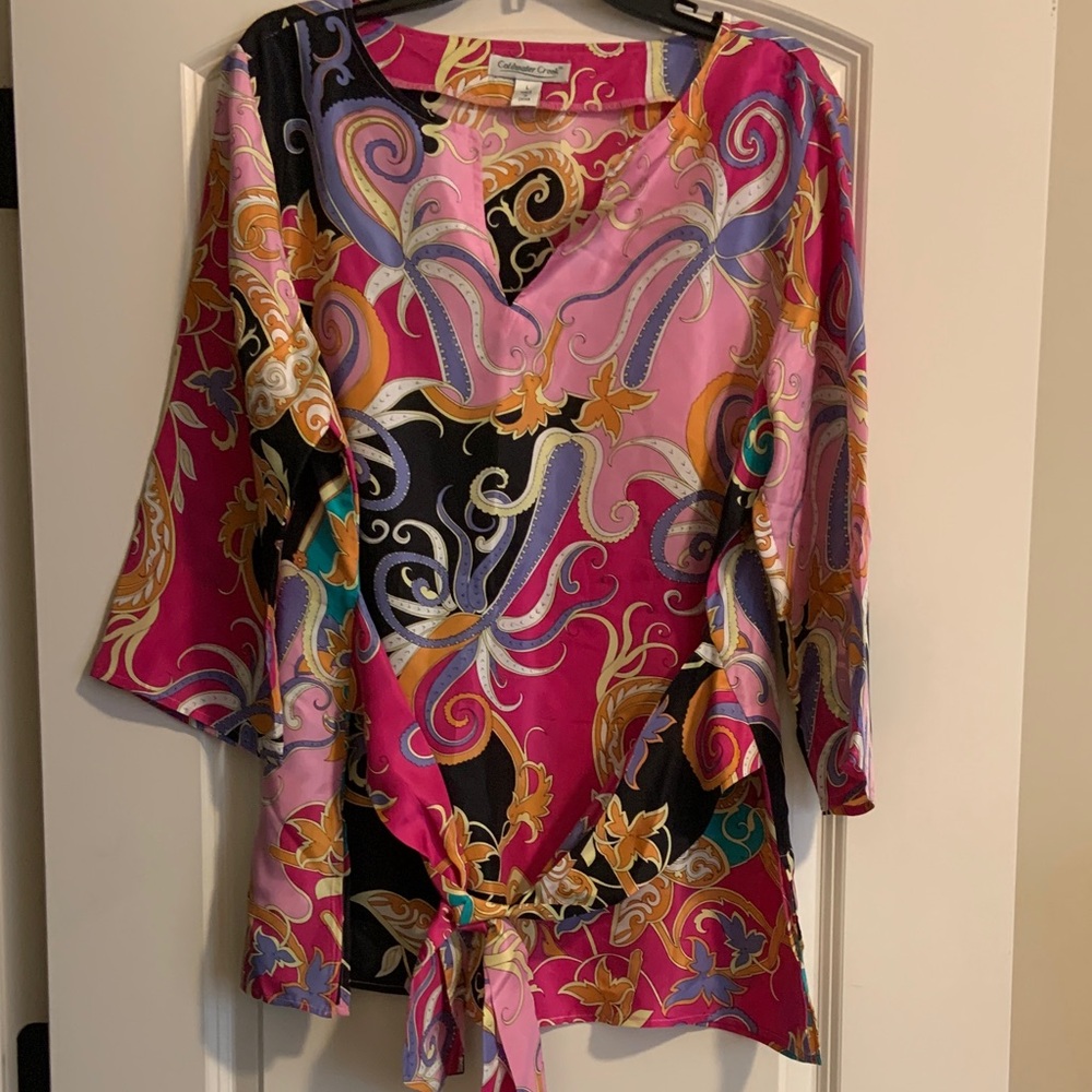 Coldwater Creek silk top. Women’s L